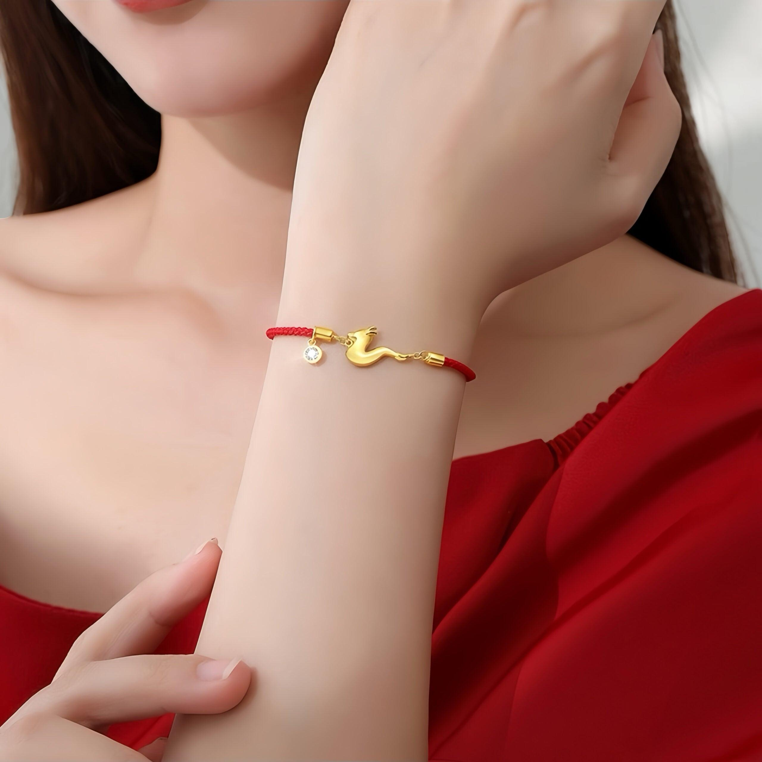 ATELIER-TIBET – Bracelet Fil Rouge – Souffle du Dragon
