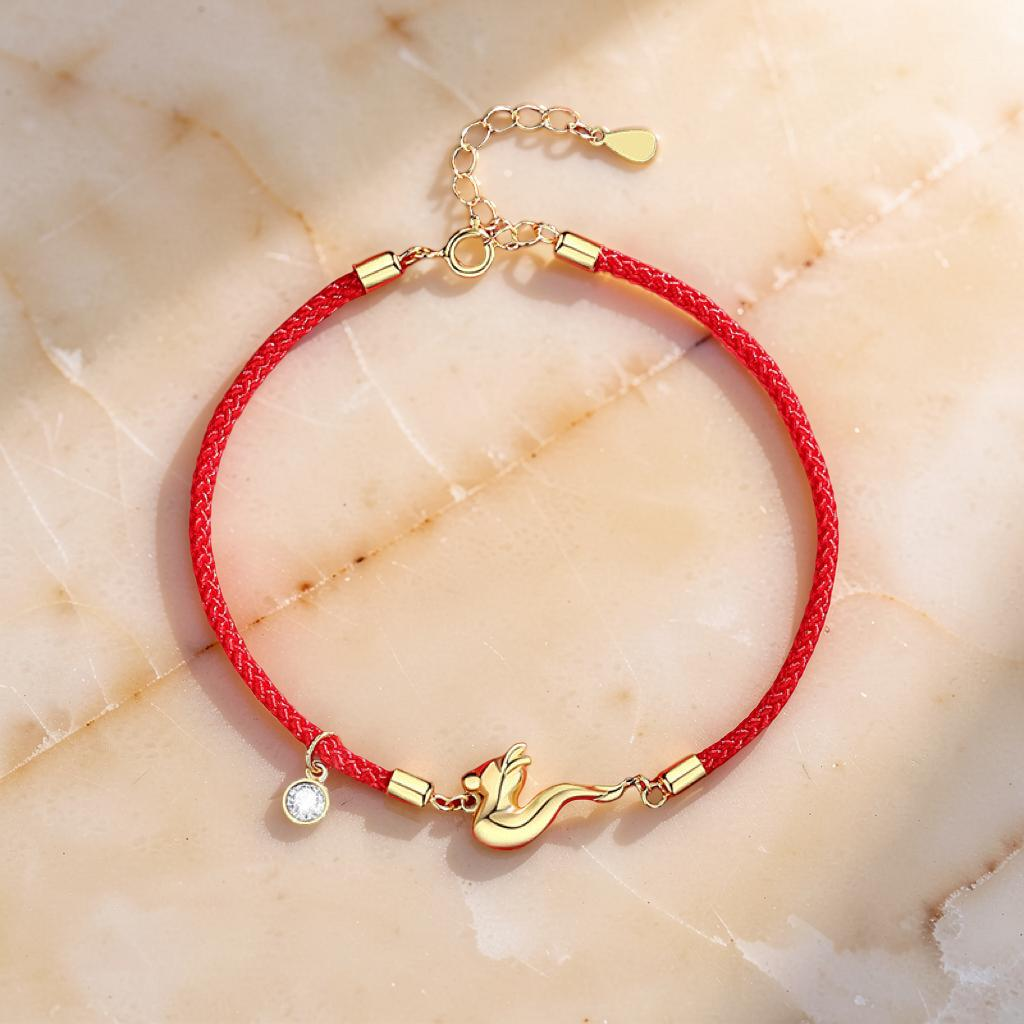 ATELIER-TIBET – Bracelet Fil Rouge – Souffle du Dragon