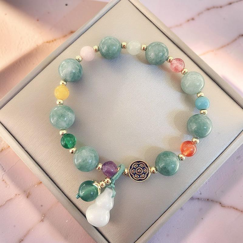 ATELIER-TIBET – Bracelet Jade et Agate – Pureté