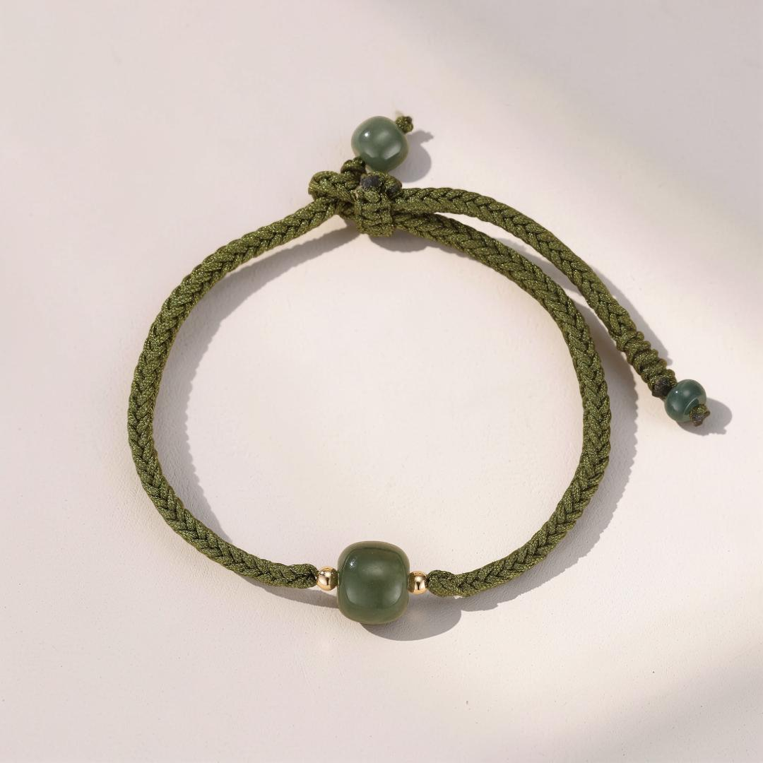 ATELIER-TIBET – Bracelet Jade – Réussite et Rassurance