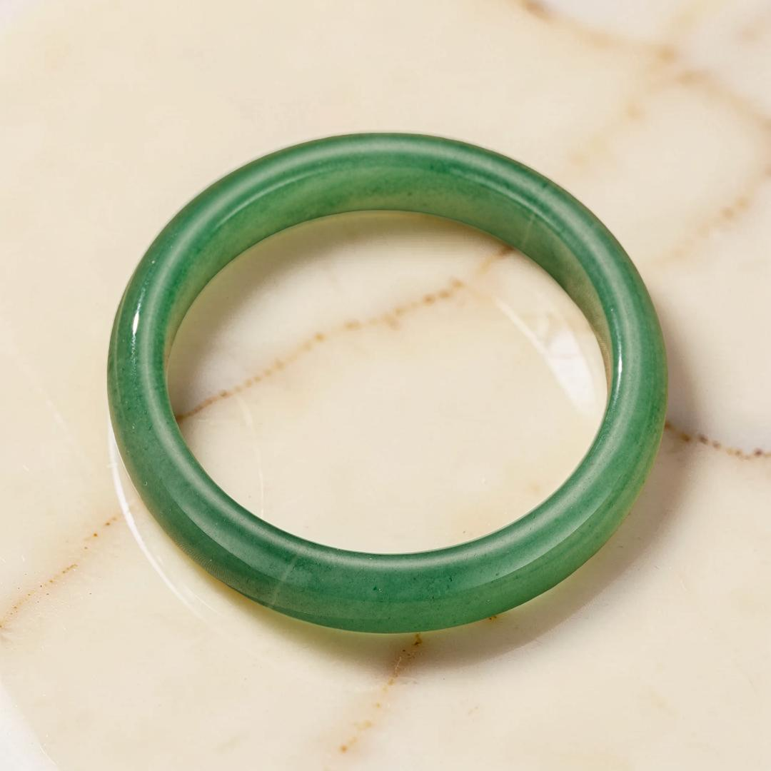 ATELIER-TIBET – Bracelet Jonc Aventurine – Vitalité Tranquille