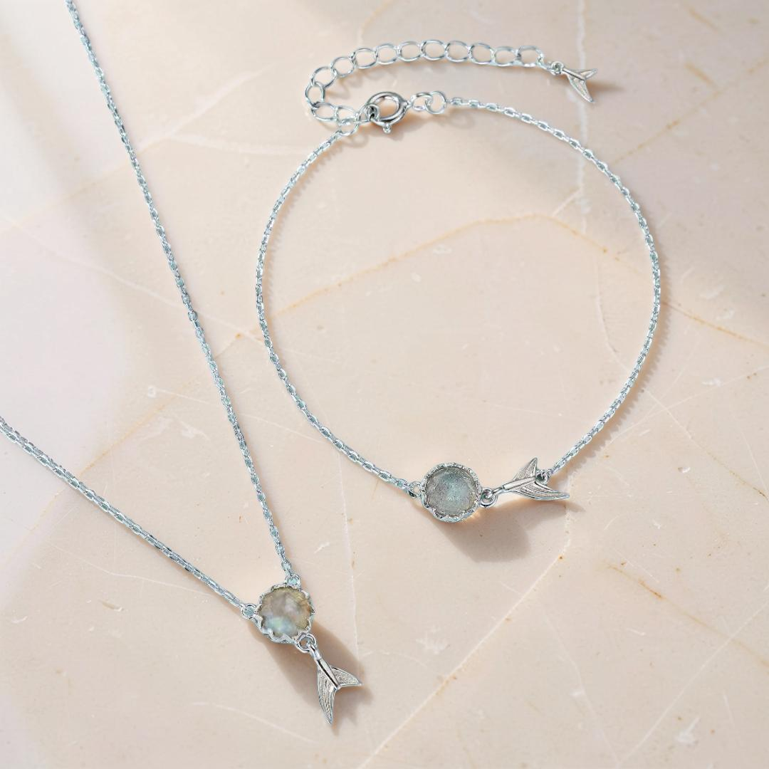 ATELIER-TIBET – Bracelet Labradorite – Portail des Songes, Argent