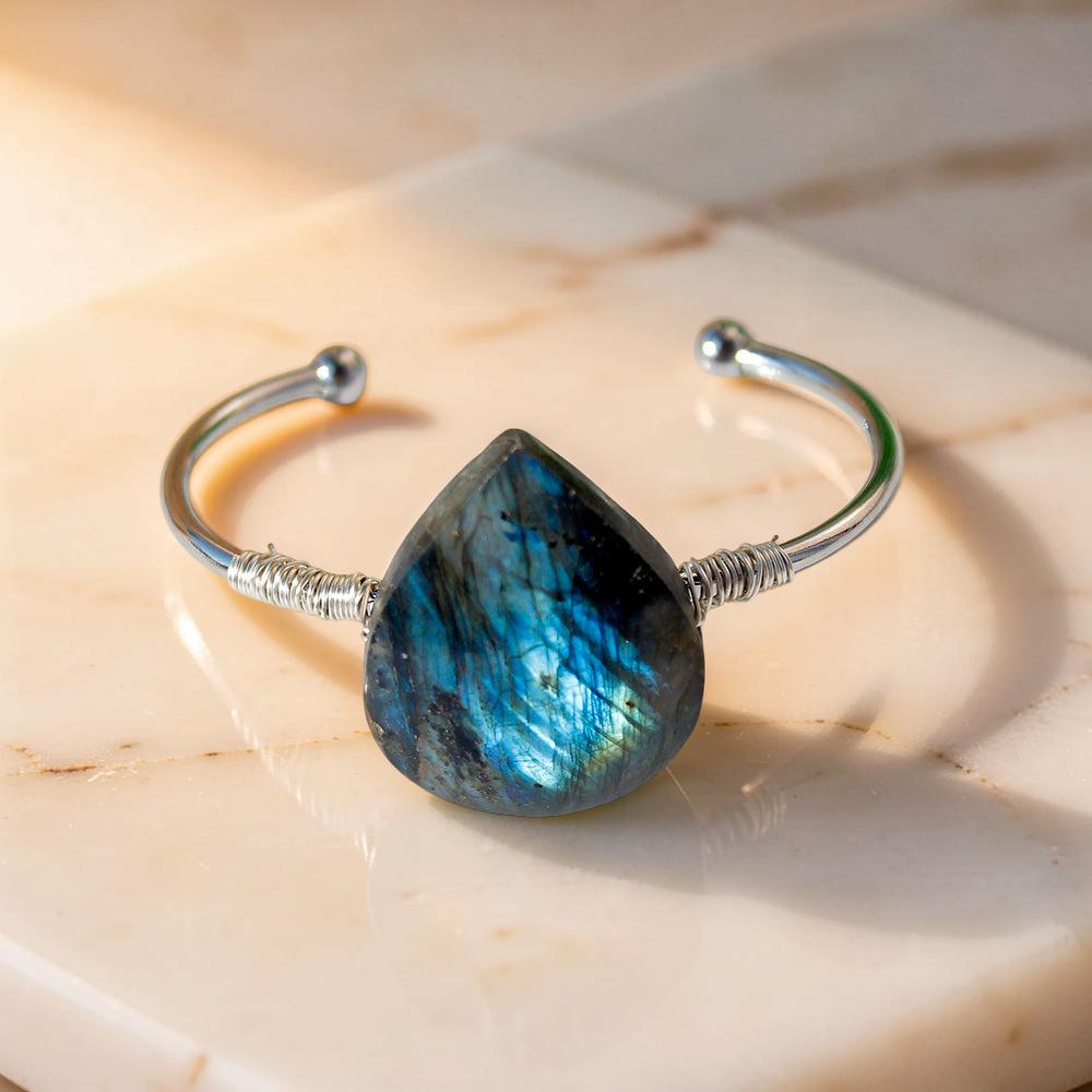 ATELIER-TIBET – Bracelet Labradorite – Protection et Vitalité