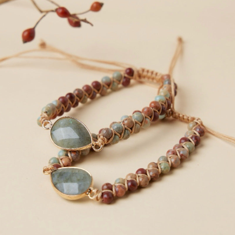 ATELIER-TIBET – Bracelet Labradorite – Vitalité
