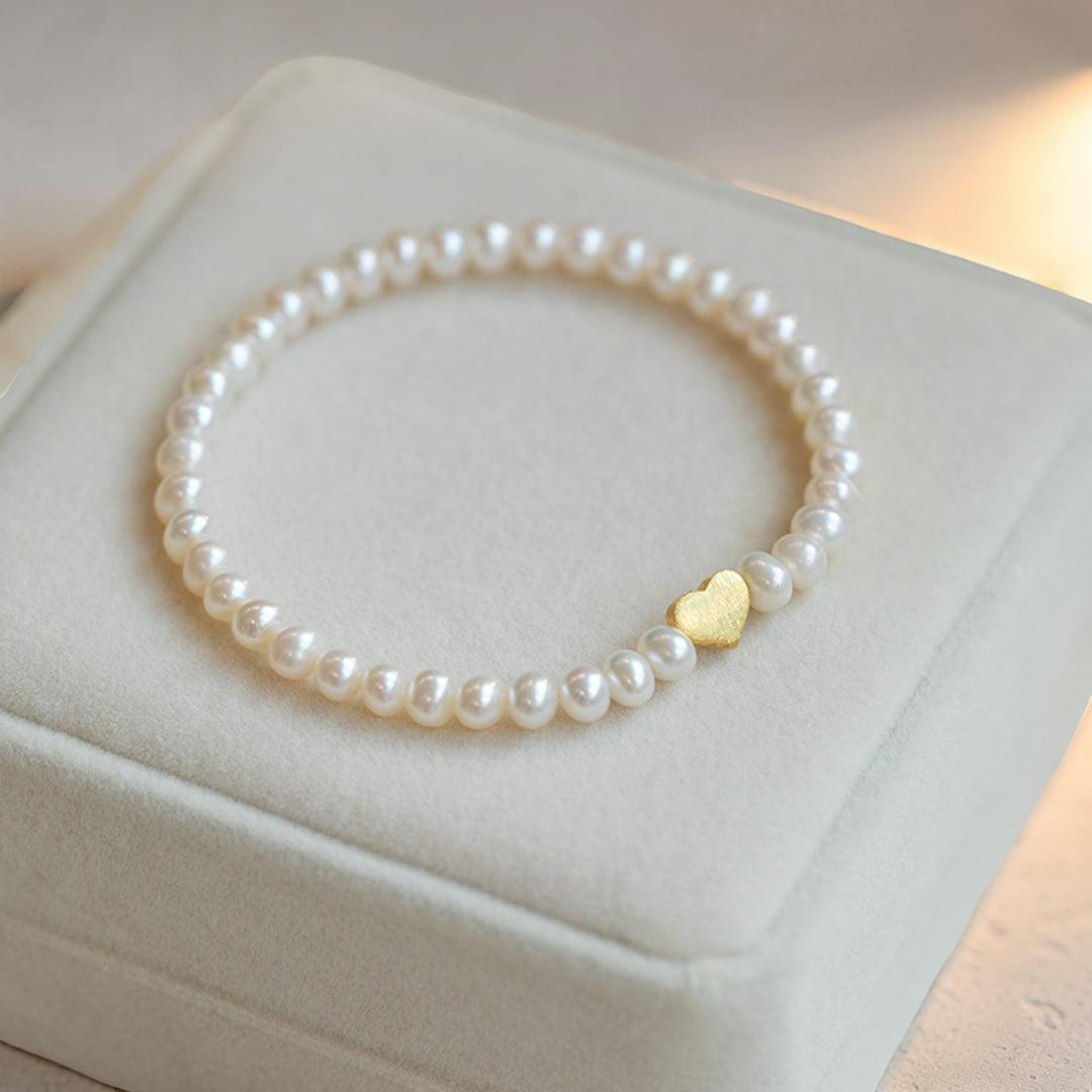 ATELIER-TIBET – Bracelet Perle d'Eau Douce – Amour Parfait