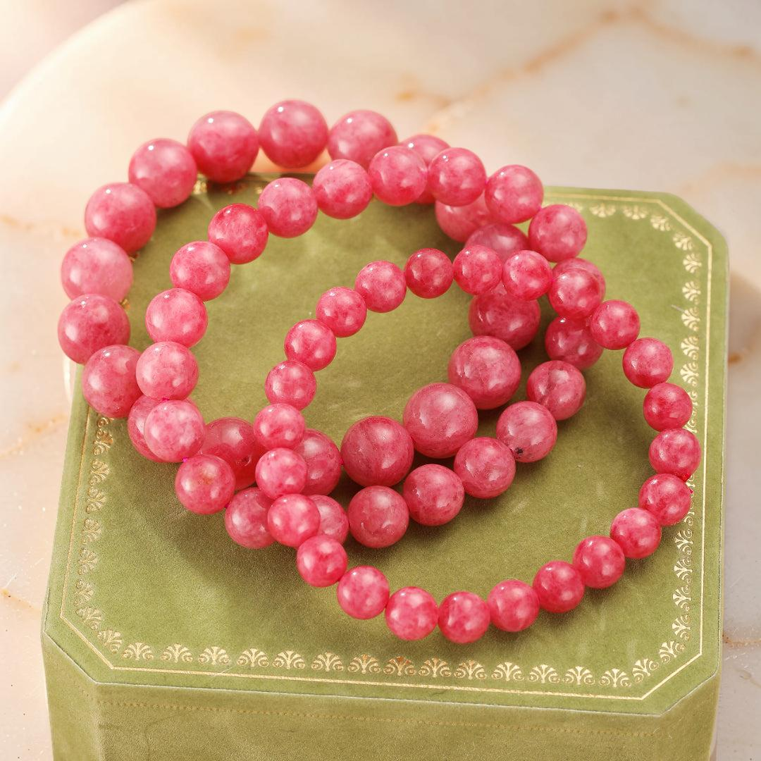 ATELIER-TIBET – Bracelet Rhodonite – Douceur Émotionnelle