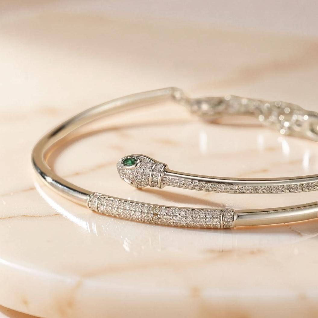 ATELIER-TIBET – Bracelet Serpent – Aura du Nord