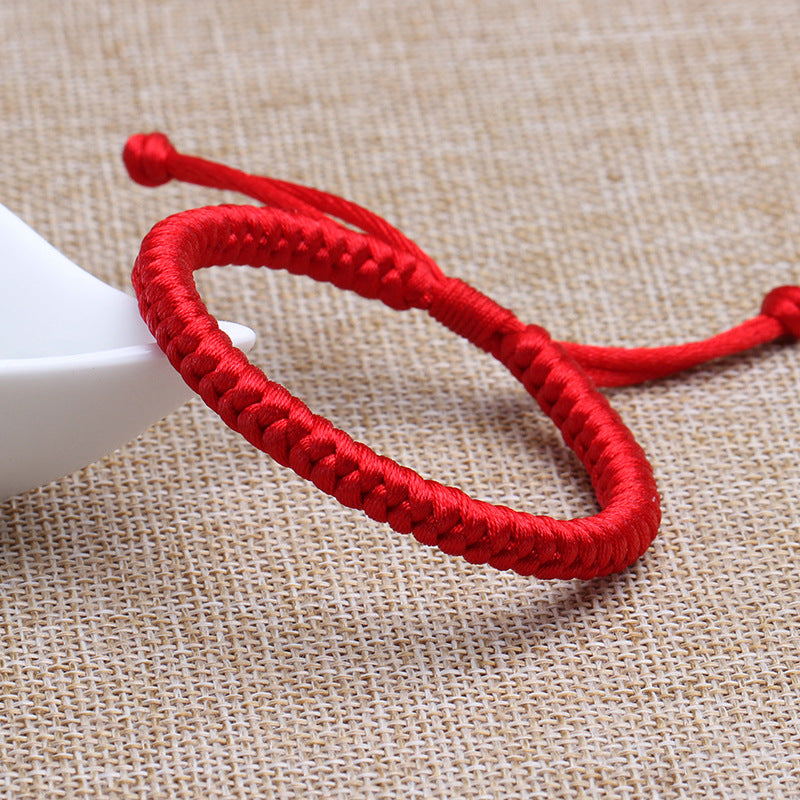 ATELIER-TIBET – Bracelet Cordon Rouge – Gardien de l’Âme