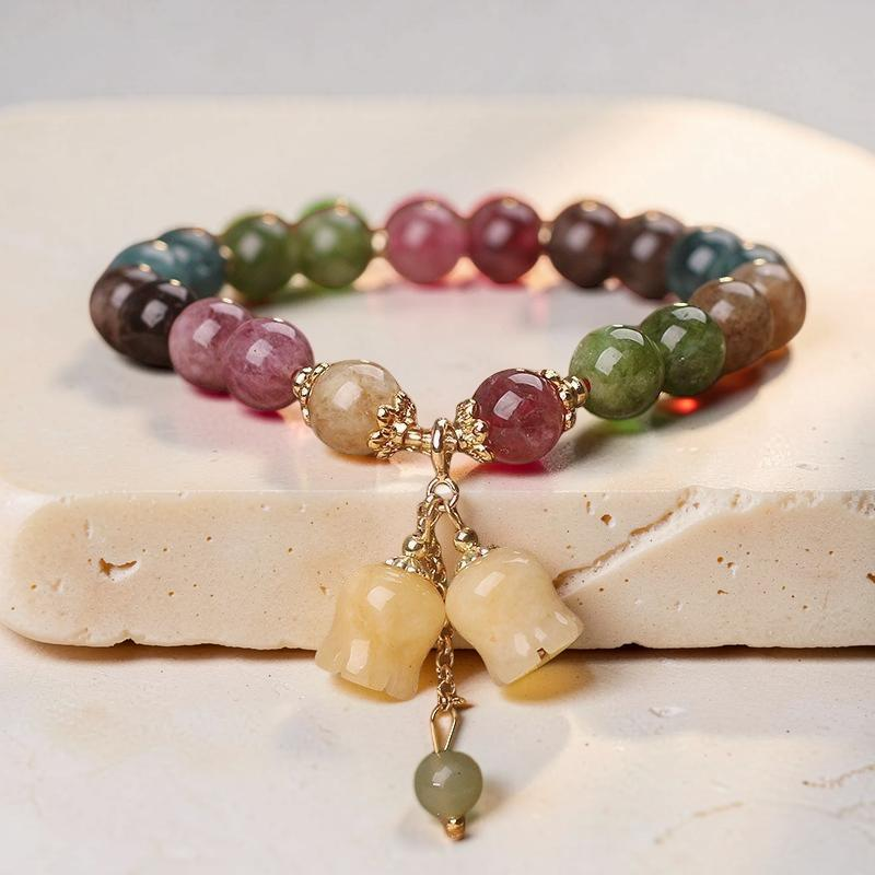 ATELIER-TIBET – Bracelet Tourmaline – Muguet