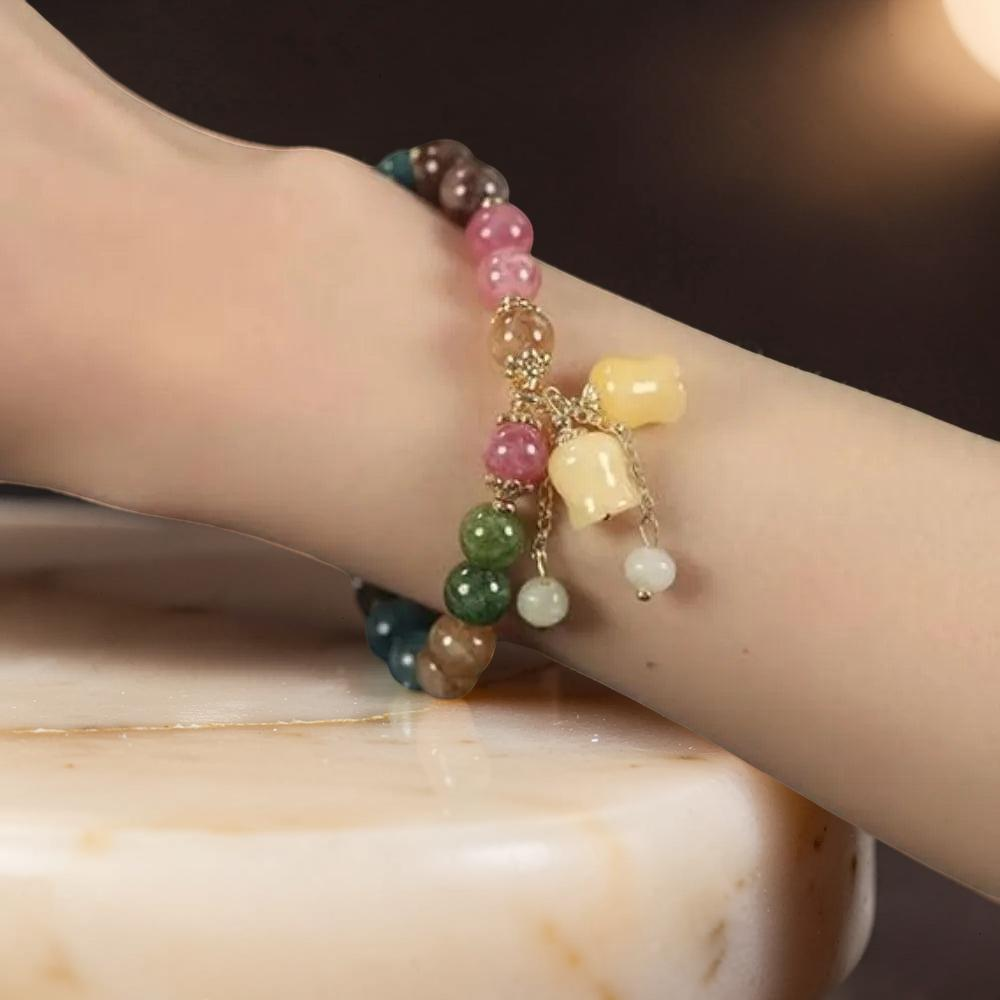 ATELIER-TIBET – Bracelet Tourmaline – Muguet