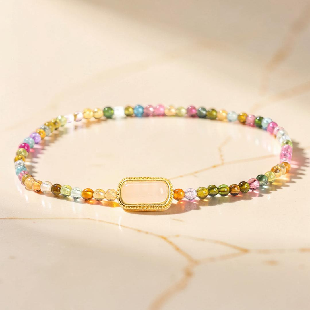 ATELIER-TIBET – Bracelet Tourmaline – Reflet de Douceur