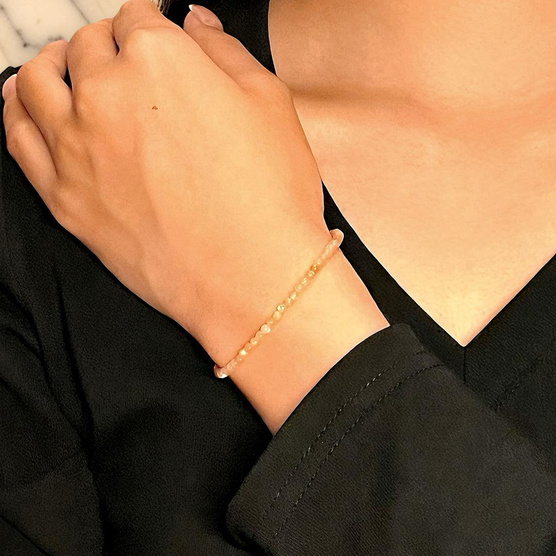 ATELIER-TIBET – Bracelet Pierre de Soleil – Aura Fine