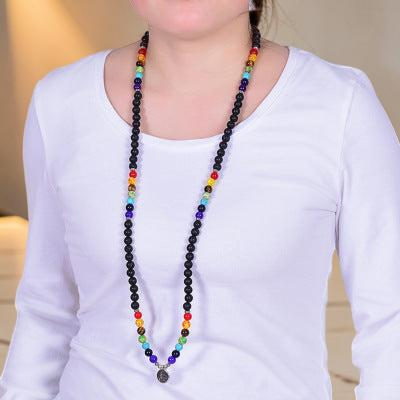 ATELIER-TIBET – Mâlâ 108 Perles – Zenitude, Pierre de Lave