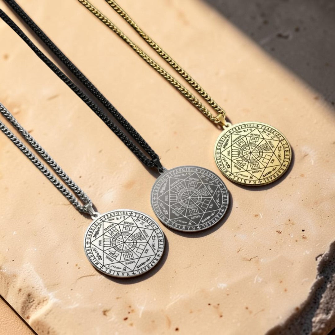ATELIER-TIBET – Pendentif Sceau des 7 Archanges
