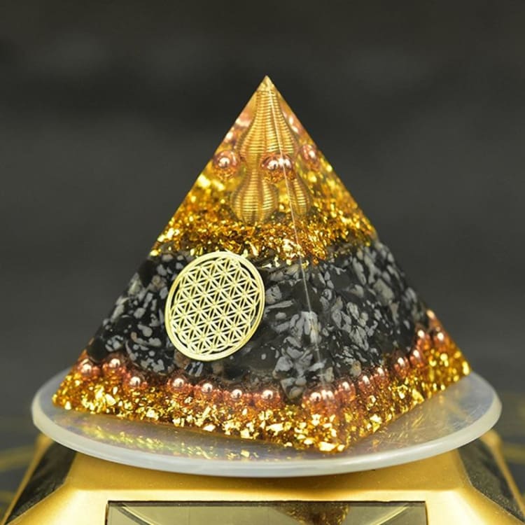 ATELIER-TIBET Pyramide Orgonite 'Relaxation et Protection'