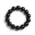 ATELIER-TIBET – Bracelet de Protection en Onyx Noir Naturel 14 mm | Ancrage & Stabilité Symbolique