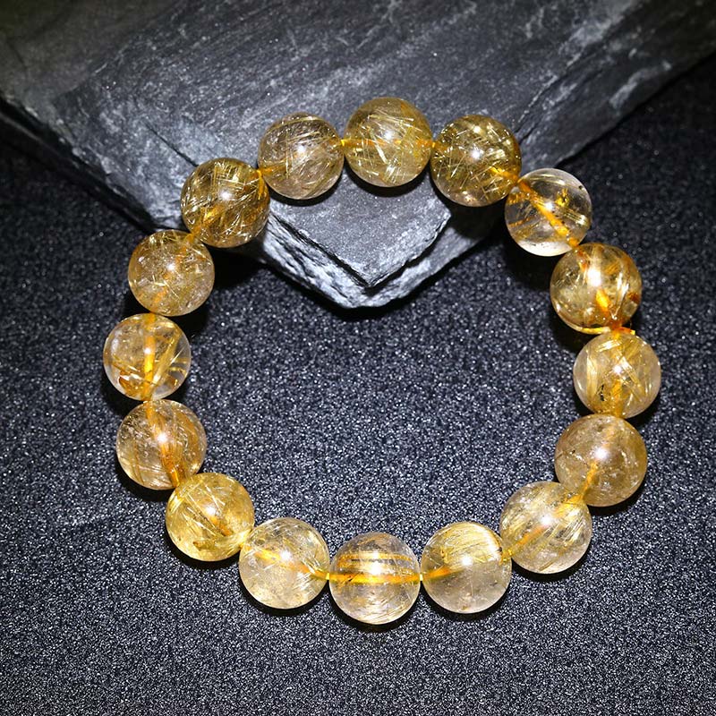 ATELIER-TIBET – Bracelet en Citrine Naturelle 10 mm