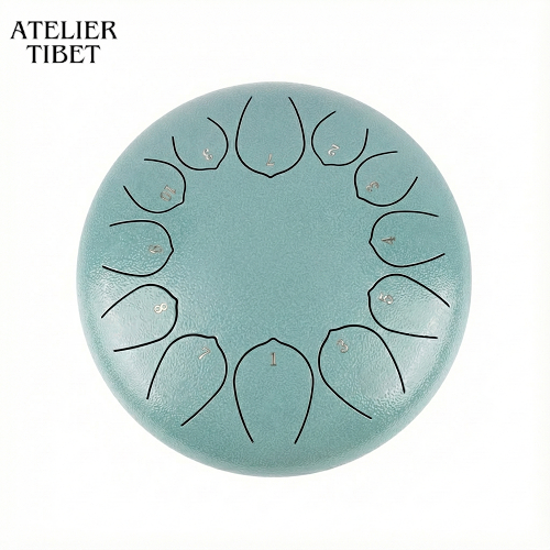ATELIER-TIBET Tongue Drum 13 notes 432 Hz – Percussion mélodique & relaxation