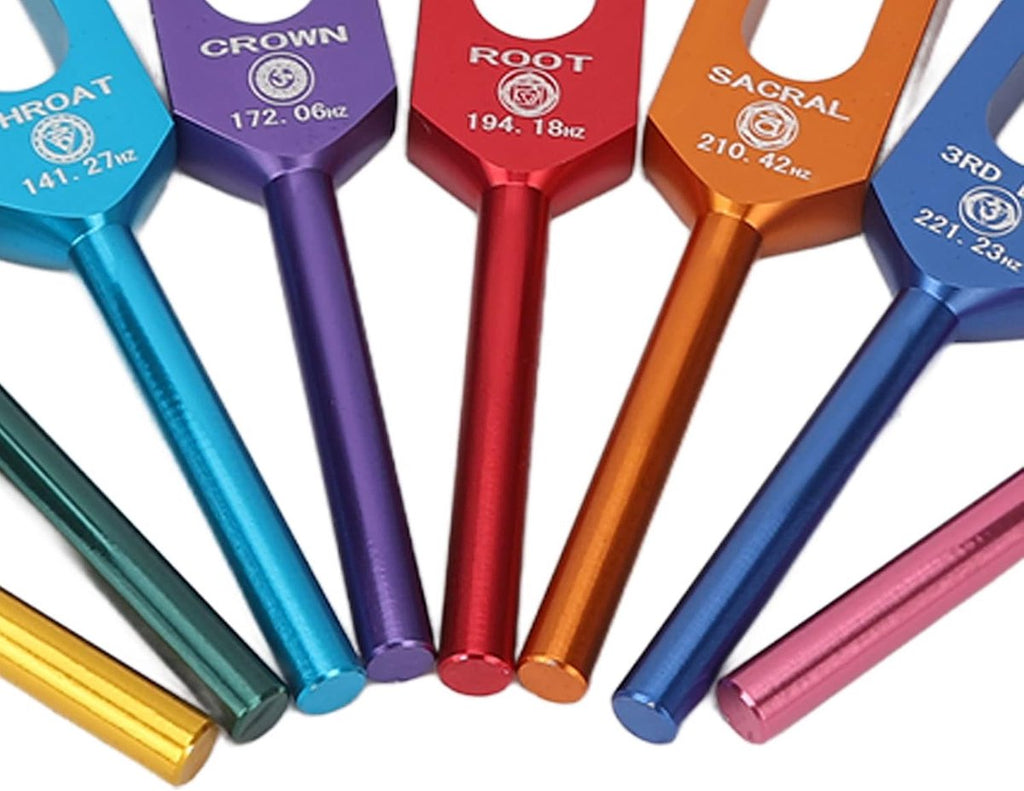 ATELIER-TIBET Set de Diapasons Chakra – Ensemble complet pour équilibre énergétique & bien-être