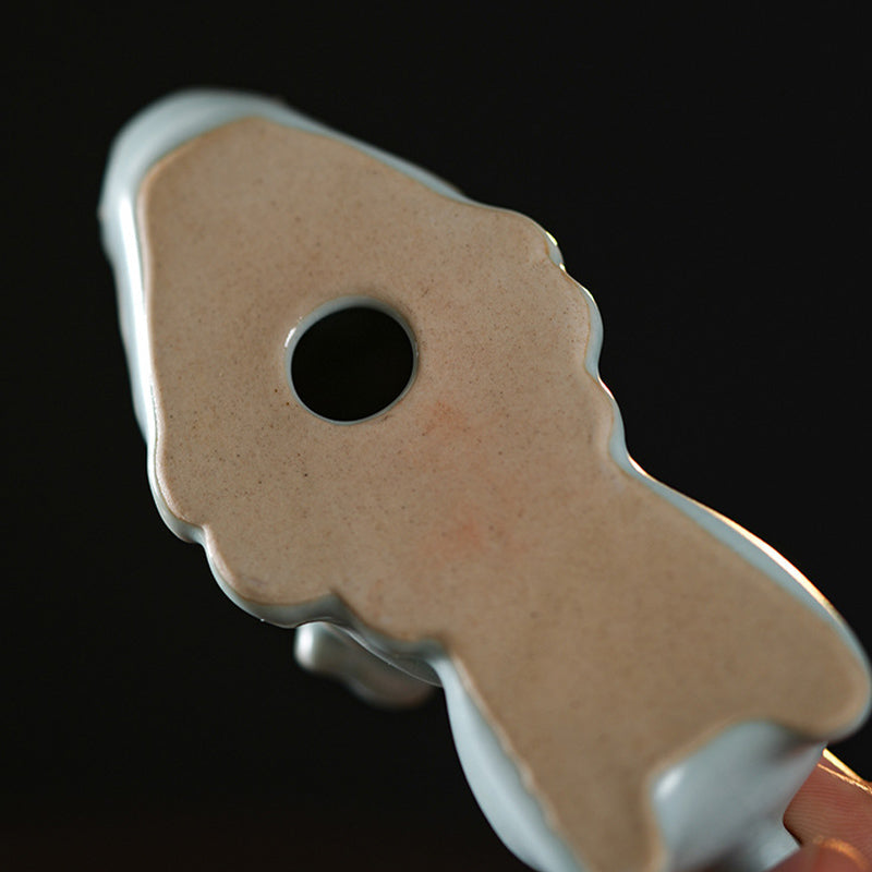 ATELIER-TIBET Année du Dragon Chance Thé en céramique Figurine pour animaux de compagnie Décoration de la maison