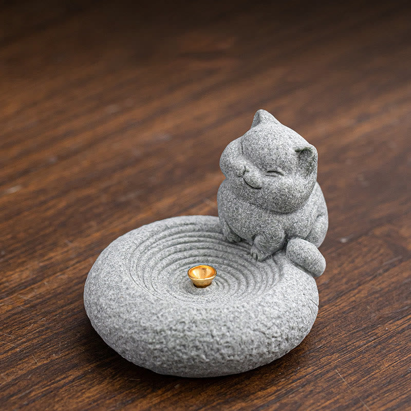 ATELIER-TIBET Brûleur Buddha Stones, décoration de bureau