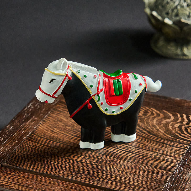 ATELIER-TIBET Aimant Cheval Zodiacal – Symbole de Réussite, de Liberté et de Prospérité