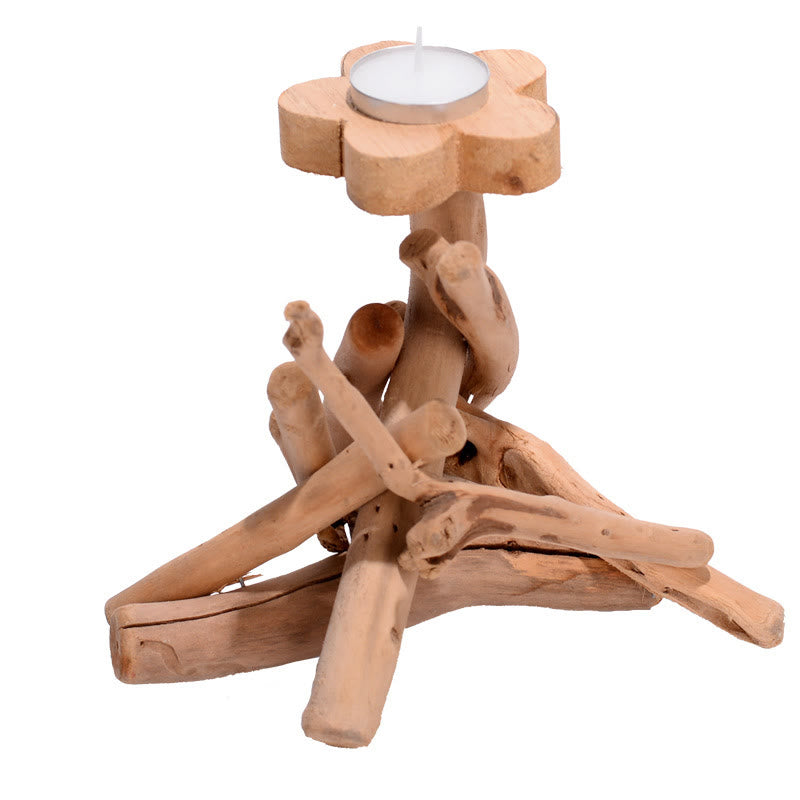 ATELIER-TIBET Peigne de Massage Relaxant en Bois de Santal Rouge et Vert