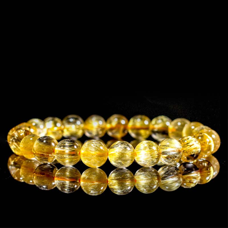 ATELIER-TIBET – Bracelet en Citrine Naturelle 10 mm