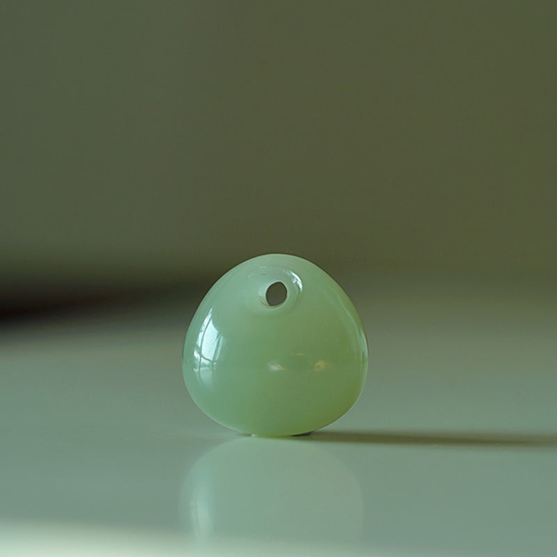 ATELIER-TIBET – Collier Pendentif en Jade Naturel