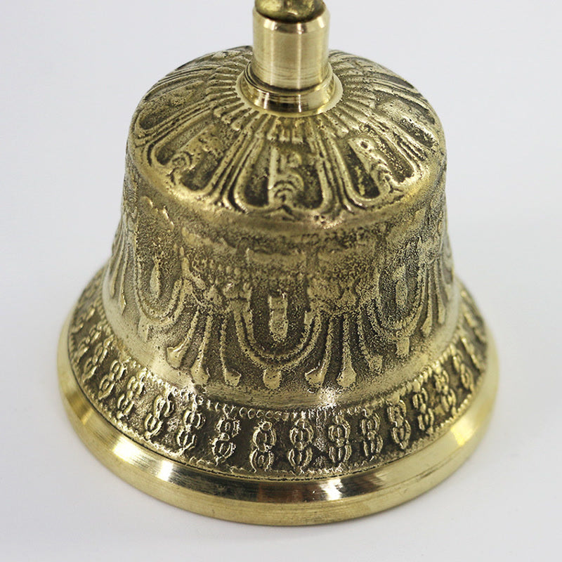 ATELIER-TIBET – Petit Ensemble Cloche de Méditation et Vajra Dorje en Cuivre