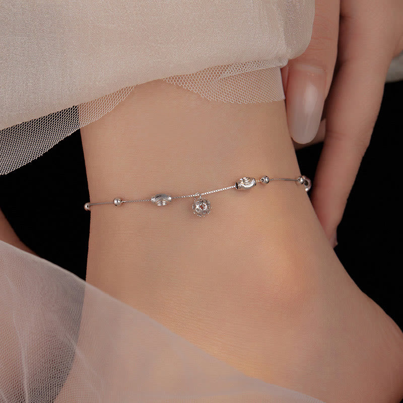 ATELIER-TIBET – Chevillière Perles Argent 925 6 mm
