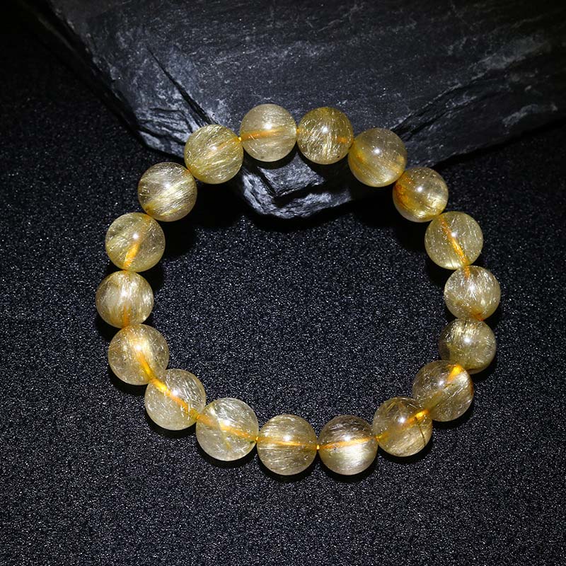 ATELIER-TIBET – Bracelet en Citrine Naturelle 10 mm