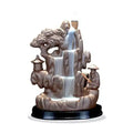 ATELIER-TIBET – Brûleur d’Encens Cascade Bouddha Paysage Zen