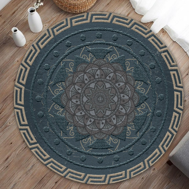 ATELIER-TIBET – Tapis de Méditation Mandalas & Formes Géométriques – Ambiance Zen & Intérieur