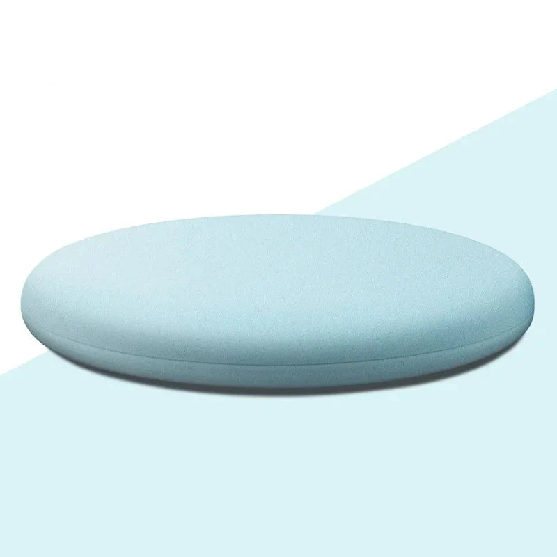 ATELIER-TIBET – Coussin de Chaise Rond Japonais en Coton & Mousse à Mémoire de Forme – 30 / 35 cm