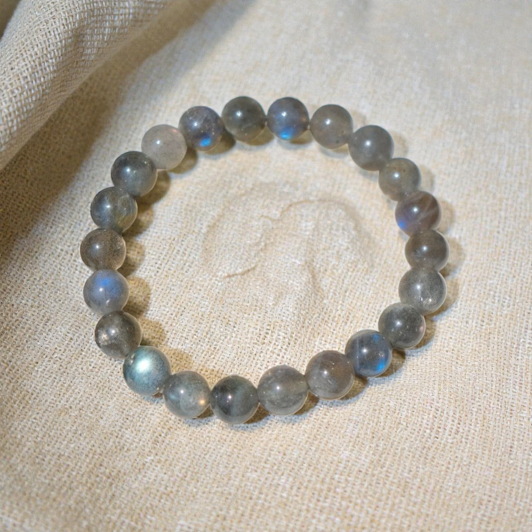 ATELIER-TIBET – Bracelet Bouclier de Protection en Labradorite