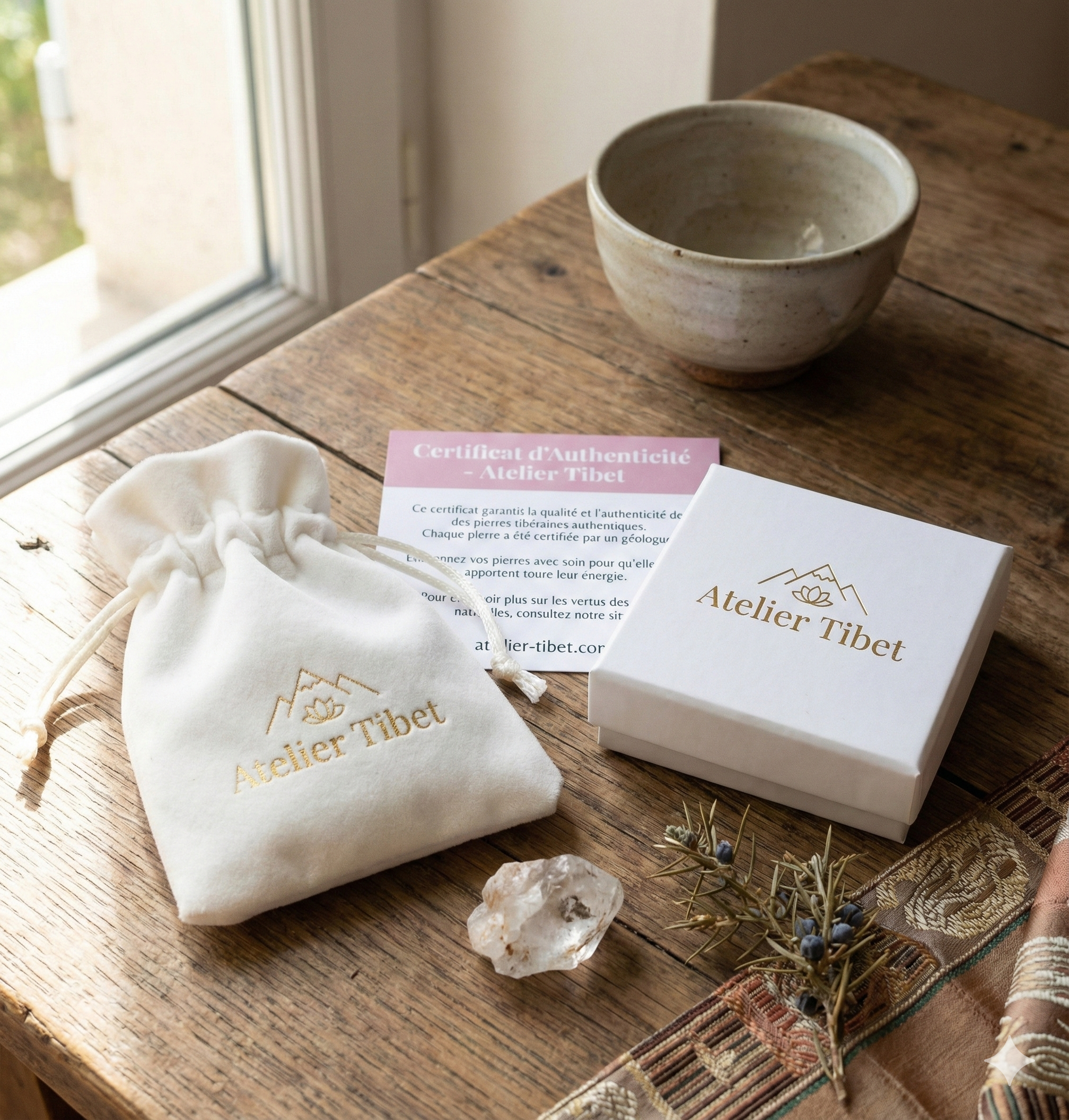 ATELIER-TIBET – Bague Obsidienne Œil Céleste “Guide Intérieur” – Argent – Bague ajustable