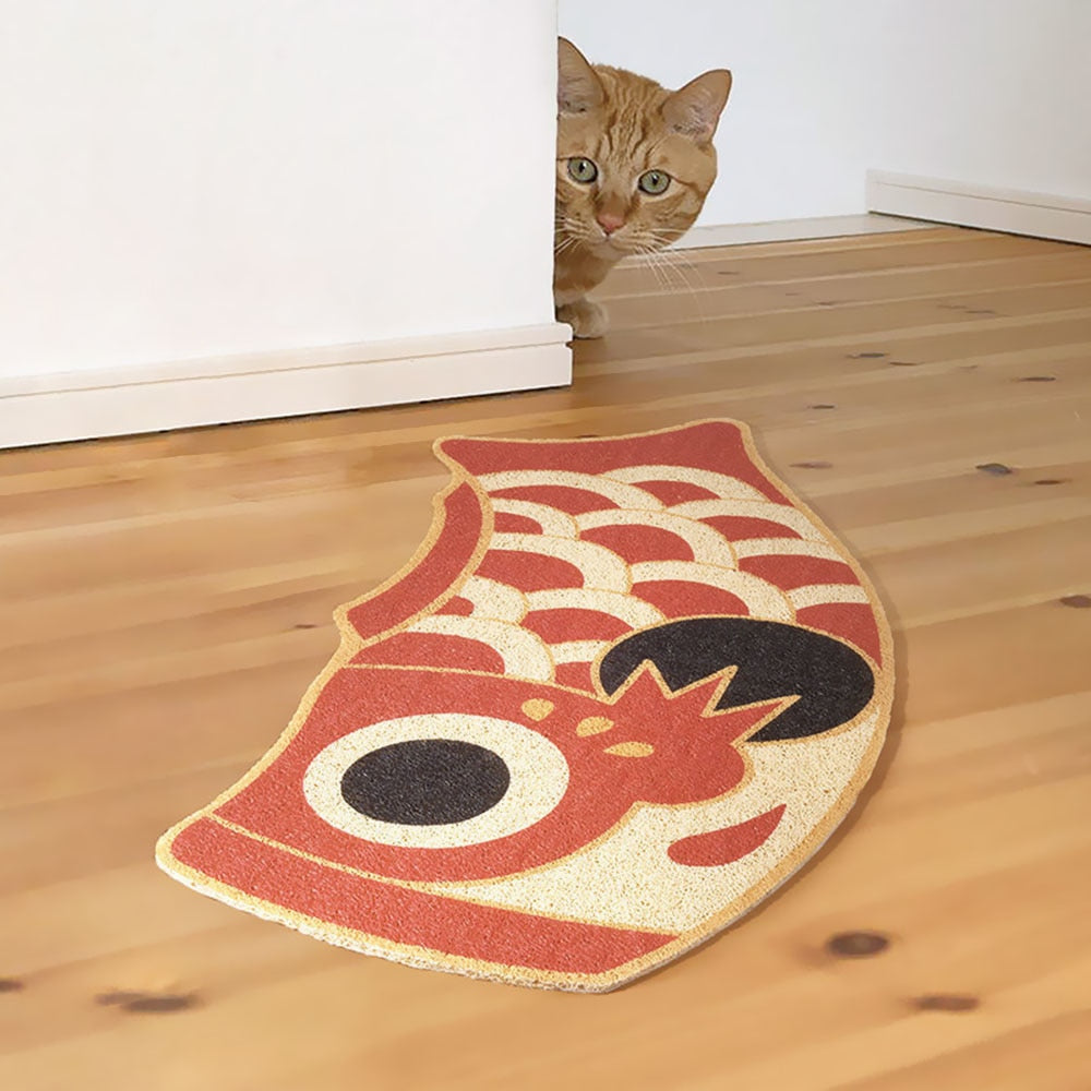 ATELIER-TIBET – Tapis Japonais Koi Original | Motif Carpe Koï & Confort Thermique