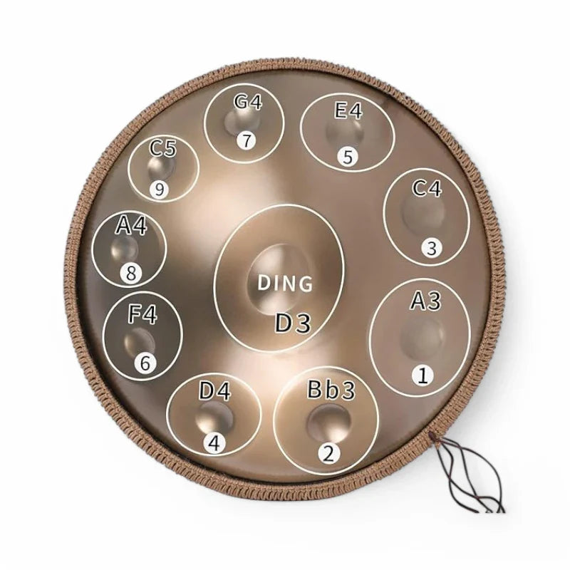 Handpan Sonothérapie Ré Mineur