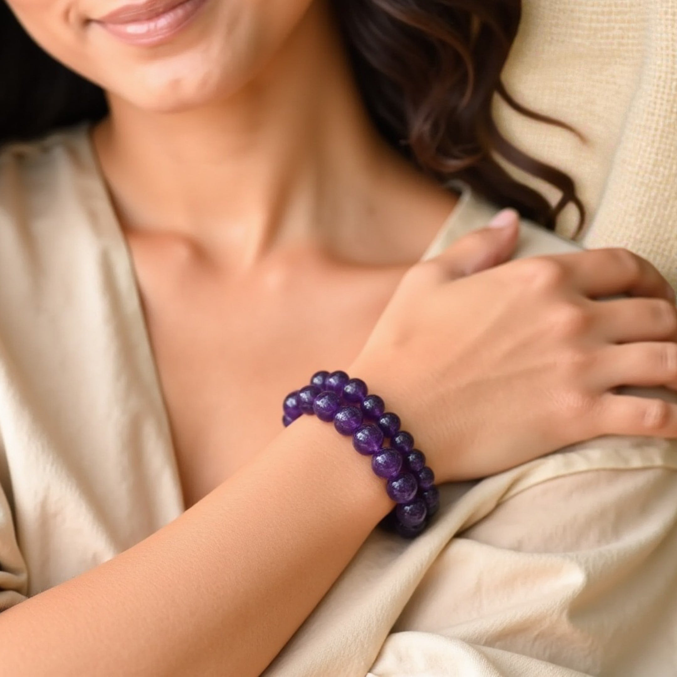 ATELIER-TIBET – Bracelet Apaisement en Améthyste
