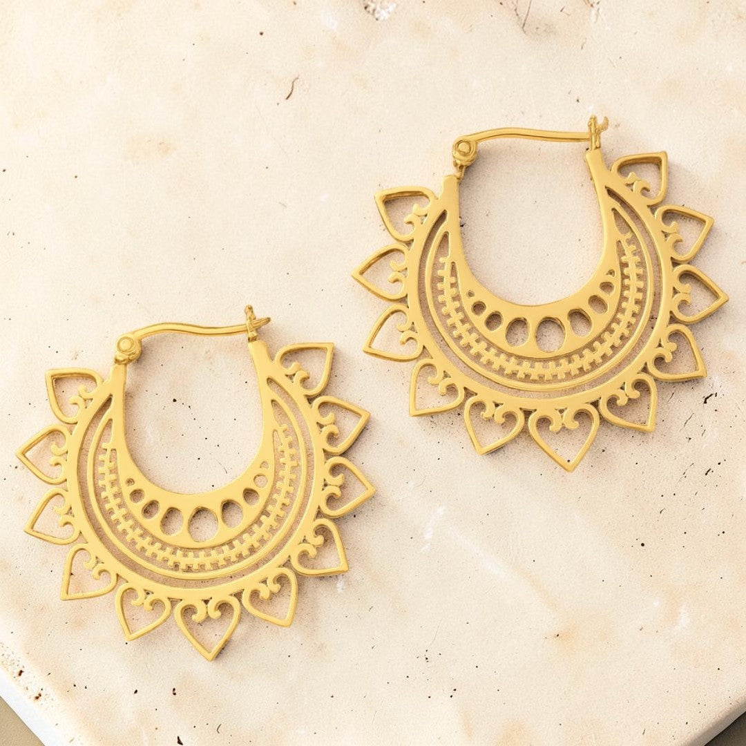 ATELIER-TIBET – Boucles d'Oreilles Sundari