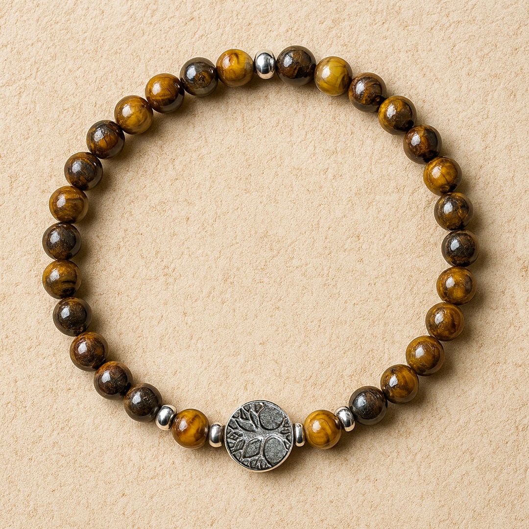 ATELIER-TIBET – Bracelet Confiance & Sécurité en Oeil de Tigre