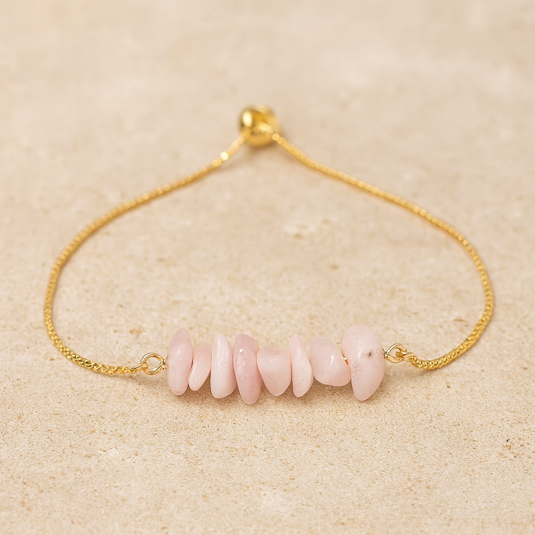 ATELIER-TIBET – Bracelet Fin en Pierres Irrégulières Naturelles