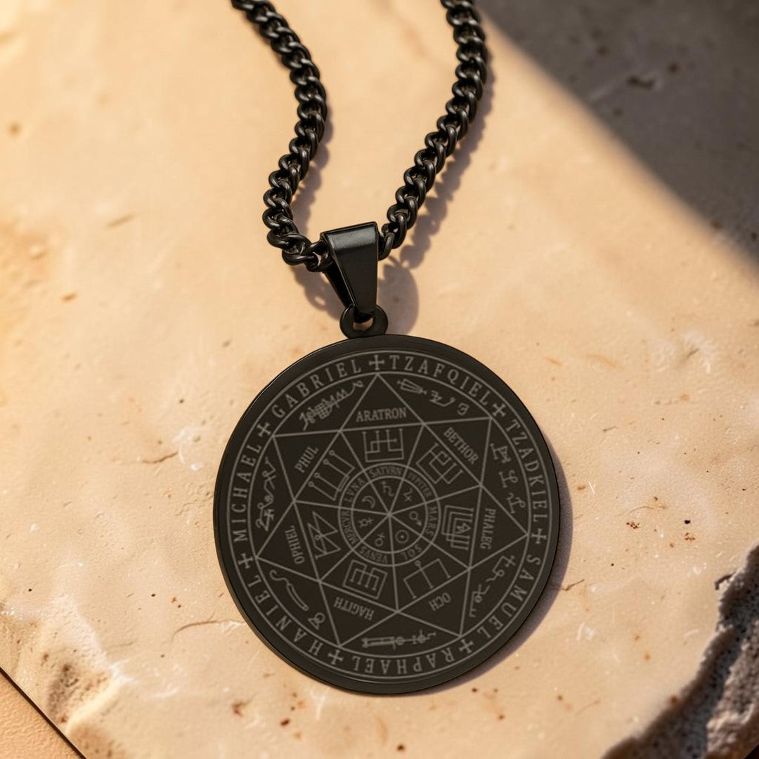 ATELIER-TIBET – Pendentif Sceau des 7 Archanges