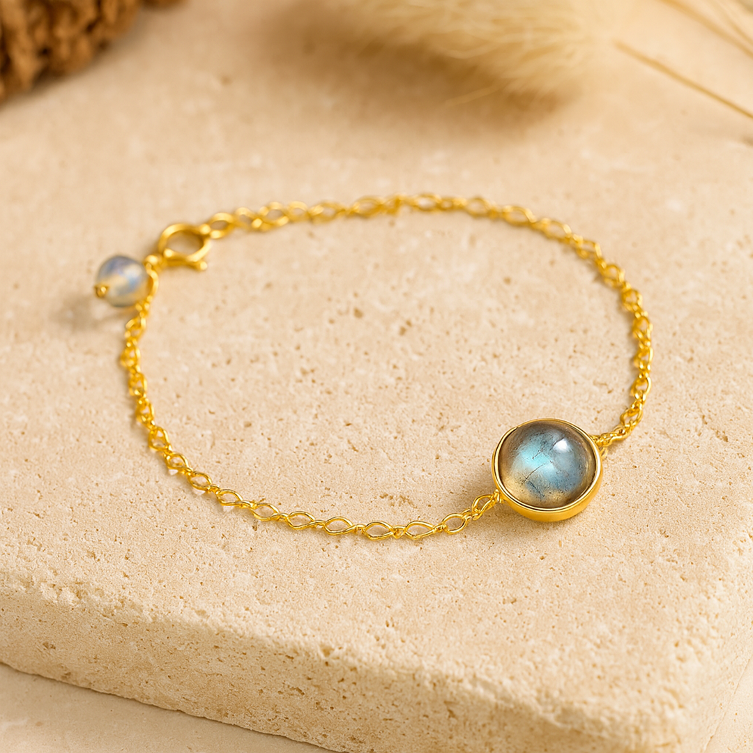 ATELIER-TIBET – Bracelet Lumière en Soi en Labradorite