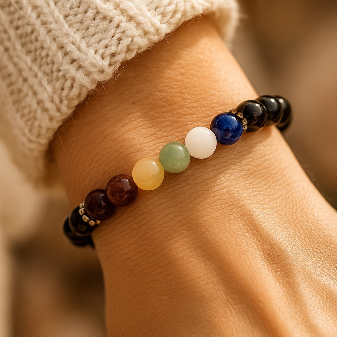 ATELIER-TIBET – Bracelet Protection des 7 Chakras