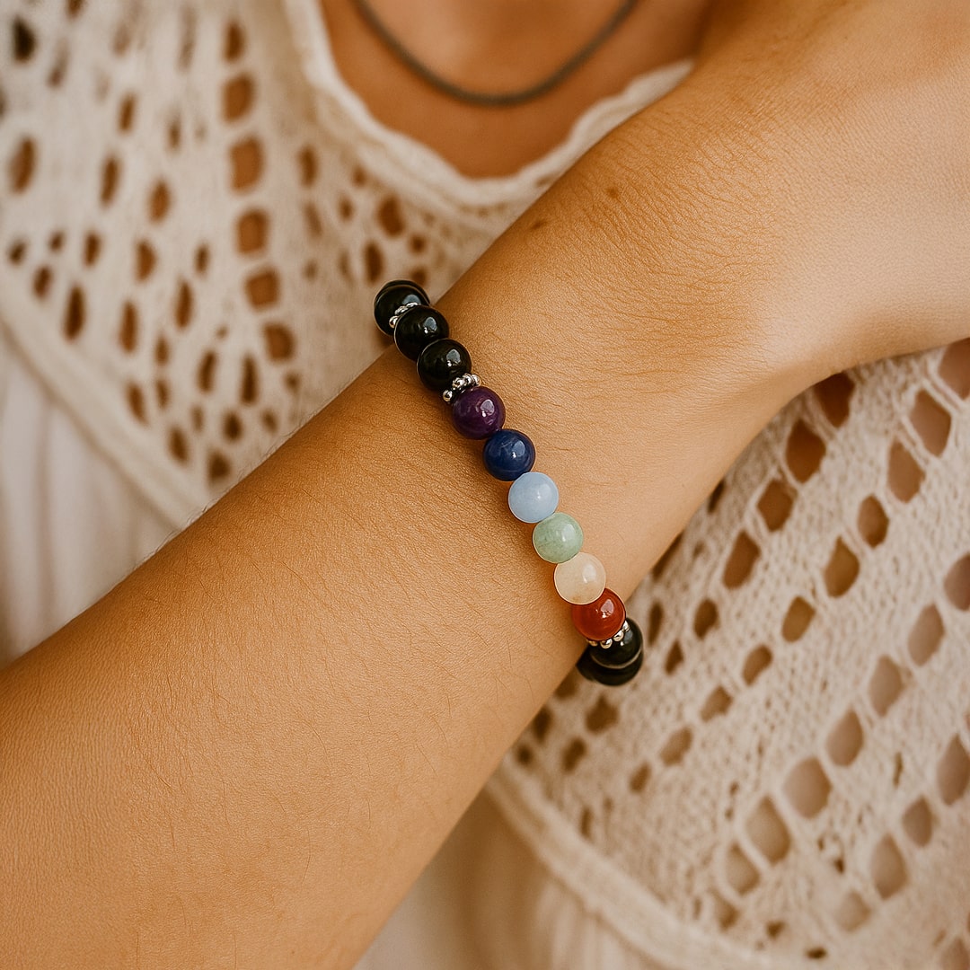 ATELIER-TIBET – Bracelet Protection des 7 Chakras