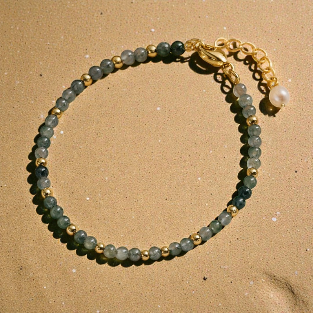 ATELIER-TIBET – Bracelet Raffiné en Pierres Naturelles Fines