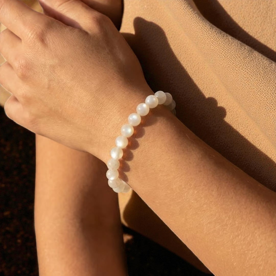 ATELIER-TIBET – Bracelet Sensibilité Féminine en Pierre de Lune