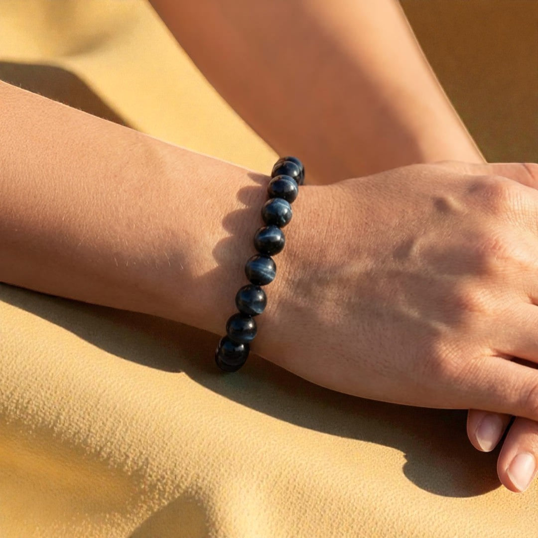 ATELIER-TIBET – Bracelet Ange Gardien en Oeil de Faucon